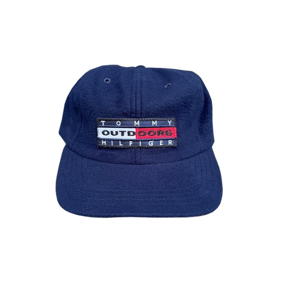 Vintage Tommy Hilfiger Outdoors Navy Fleece Hat